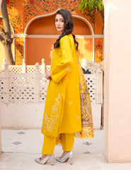 Dora-e-Khaas Luxury Double-Head Prestige Edition – 3 PCs Unstitched