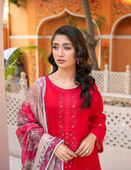 Dora-e-Khaas Luxury Artisan Embroidered Bana Dora – 3 PCs Unstitched